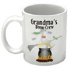 Brew Crew Personalized Halloween Coffee Mug